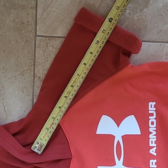 Under Armour kids short sleeve fleece hoodie sz 7-8 - Picture 13 of 13